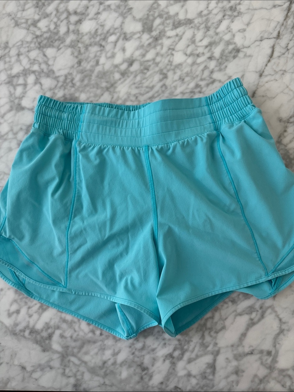 lululemon athletica Women's Aqua Athletic Shorts